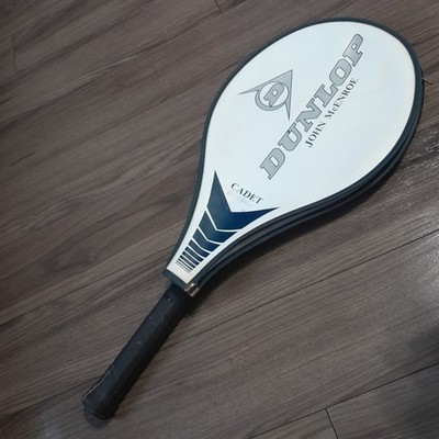  Tennis Racket Dunlop John McEnroe Vintage Cadet 4'' Grip Lightly Used Nice 