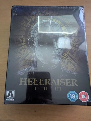 Hellraiser Trilogy (Blu-ray, 1987-1992, 3-Disk Set)