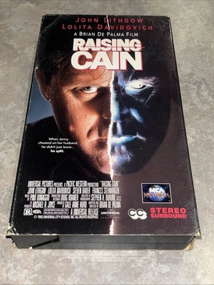 Raising Cain (VHS, 1993 MCA Universal Home Video) ***TESTED***