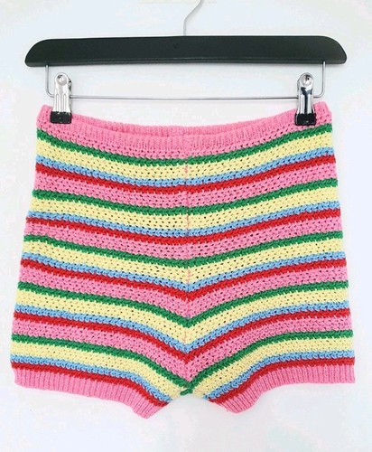 Karen Millen Striped Knitted Shorts