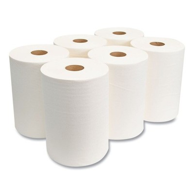 Morcon Paper M610 10'' x 500' 1-Ply TAD Roll Towels - White (6 RL/CT) New