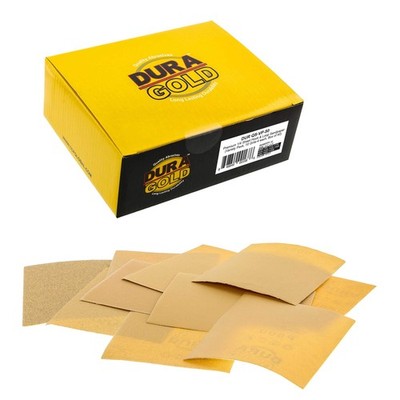 Dura-Gold Premium 80, 120, 150, 220, 240, 320, 400, 600, 800, 1000 Grit 1/4 S...