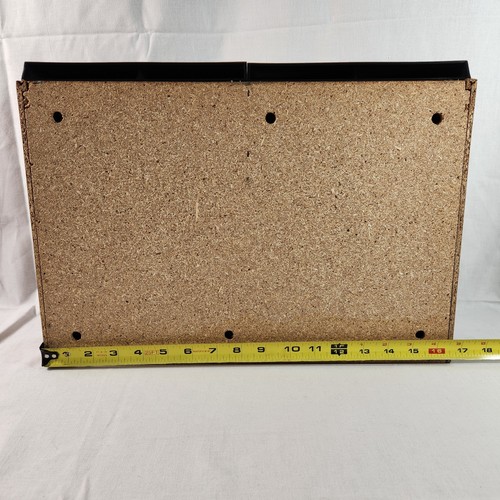 Taśma kasetowa Sztuczne drewno Ziarno Etui do przechowywania 2 szuflady (40 taśm) Vintage - Zdjęcie 12 z 14