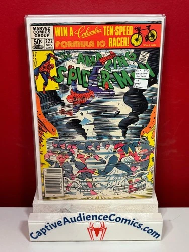 Amazing Spider-Man, The Vol. 1 #222 - Newsstand Variant - 1st Speed Demon - FN+