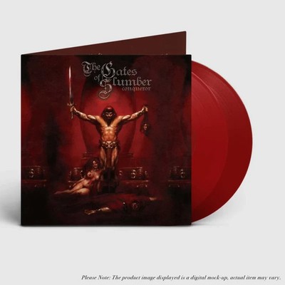 THE GATES OF SLUMBER - Conqueror (LIM. 300 RED DLP*US DOOM METAL KILLER 2008)
