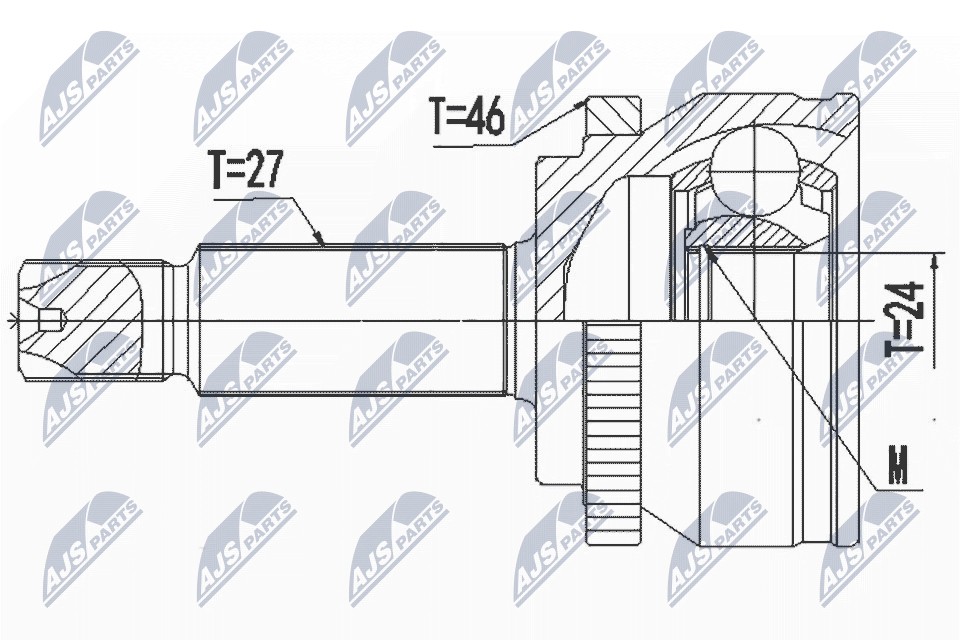 2x ✅Fits NTY NPZ-HY-557 external joint.   ⭐UK Seller⭐ - Image 6