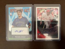 DOUBLE ROOKIE AUTOS- Michael Toglia & Allen Craig