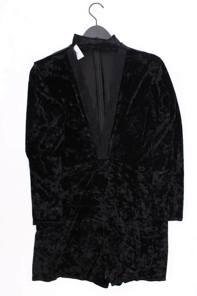 ✅ BOOHOO Classic Jumpsuit für Damen Gr. 48, XXL schwarz aus Polyester ✅ - Bild 4 von 4