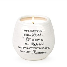 Sympathy Gift for Loss of Loved One,10 Oz Memory Candle for Loss of Loved One...