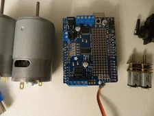 Adafruit Motor/Stepper/Servo Shield for Arduino Uno/Mega, Kit, V2.3