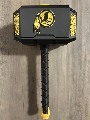 Eclipse Football Washington Redskins Themed Mjolnir Thor's Hammer