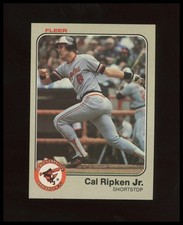 1983 Fleer #70 Cal Ripken Jr. Baseball Card