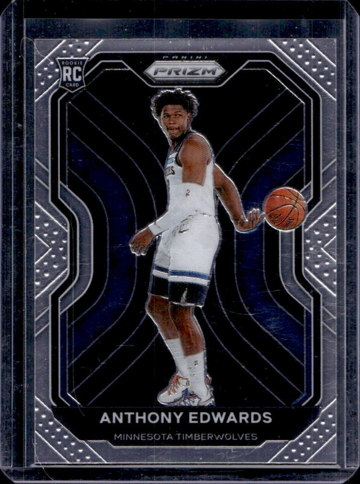 2020-21 Prizm Anthony Edwards RC Rookie #258 Timberwolves
