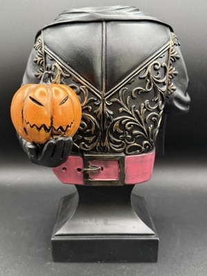 NEW Ashland HALLOWEEN Headless Horseman with Pumpkin Tabletop Decoration