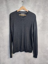 marks and spencer collection jumper Large, charcoal, 100%  merino.  41-43 chest