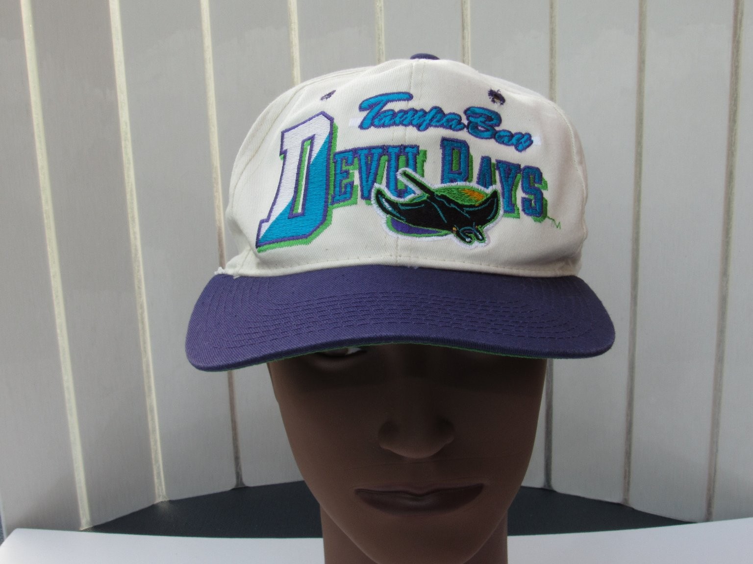 Tampa Bay Devil Rays KMG Pro Model Baseball Cap Men's OSFA Snapback Vintage MLB