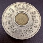 Garden State Parkway Toll Token “Car Fare Only On GSP” NJ Transportation Transit — photo 1