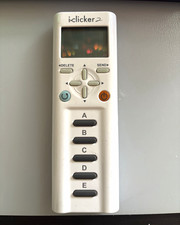 iClicker 2 Student Remote Response Clicker WORKS  Batteries Included
