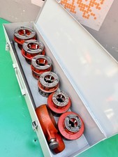 Ridgid 12-R Pipe Threader Die Head Set w/Case...