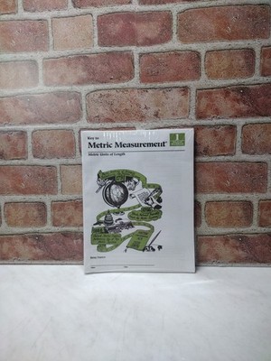 Key to Metric Measurement Student Workbooks - 4 Books - Betsy Franco -New Sealed