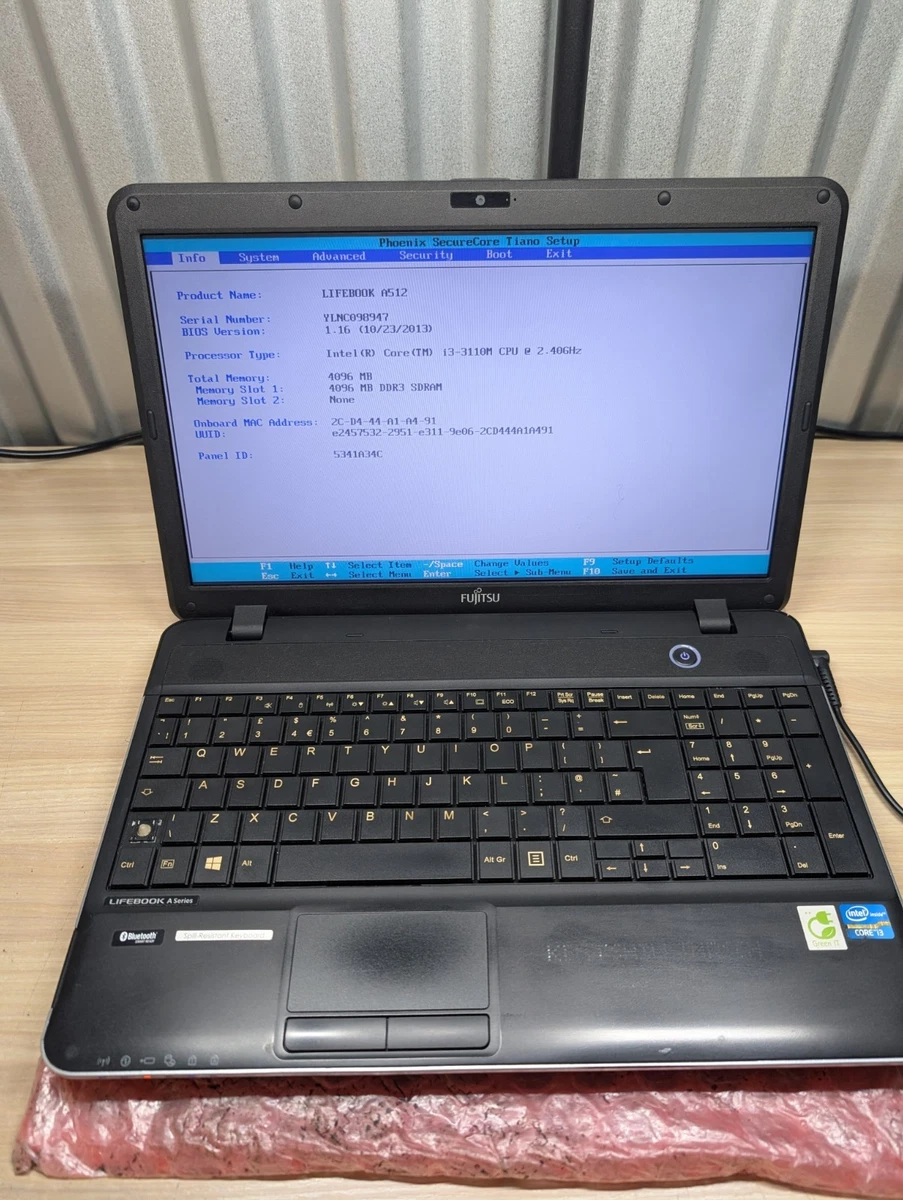 富士通 Lifebook PH50/C FMVP50E LIFEBOOK PH50/C E-3501.6GHz/SSD64GB/mem2GB/win10/office2007/AC