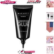 Super Sticky Nail Gems Glue Gel - 30ml for Professional Nail Technicians