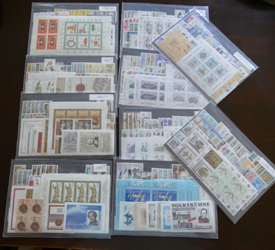 DDR Jahrgang 1981-1990 MNH/postfrisch** zur Auswahl