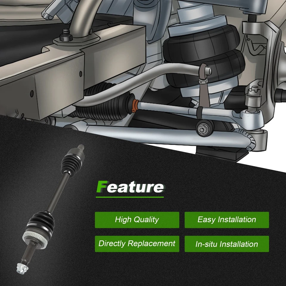 For 2011-2014 Hyundai Sonata 2.4L Front Left Right CV Axles Shaft 2012 2013 - Image 2 of 4