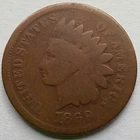 New Listing1869 Indian Head Cent Good+ Details, Better Date Penny 1C coin
