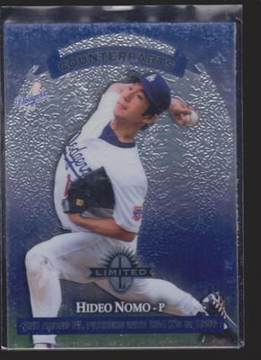 Hideo Nomo Cards Inserts Vintage Premium Collection LOOK