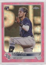 2022 Topps Chrome Logofractor Edition Pink Refractor 113/199 Josh Lowe #94 i4v