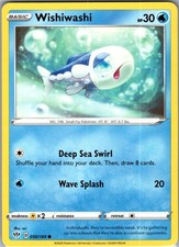 Wishiwashi 050/189 Common Darkness Ablaze Pokemon Near Mint