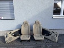 Mercedes Benz R171 SLK Lederausstattung Sitze T&uuml;rverkleidung Airscraft Beige
