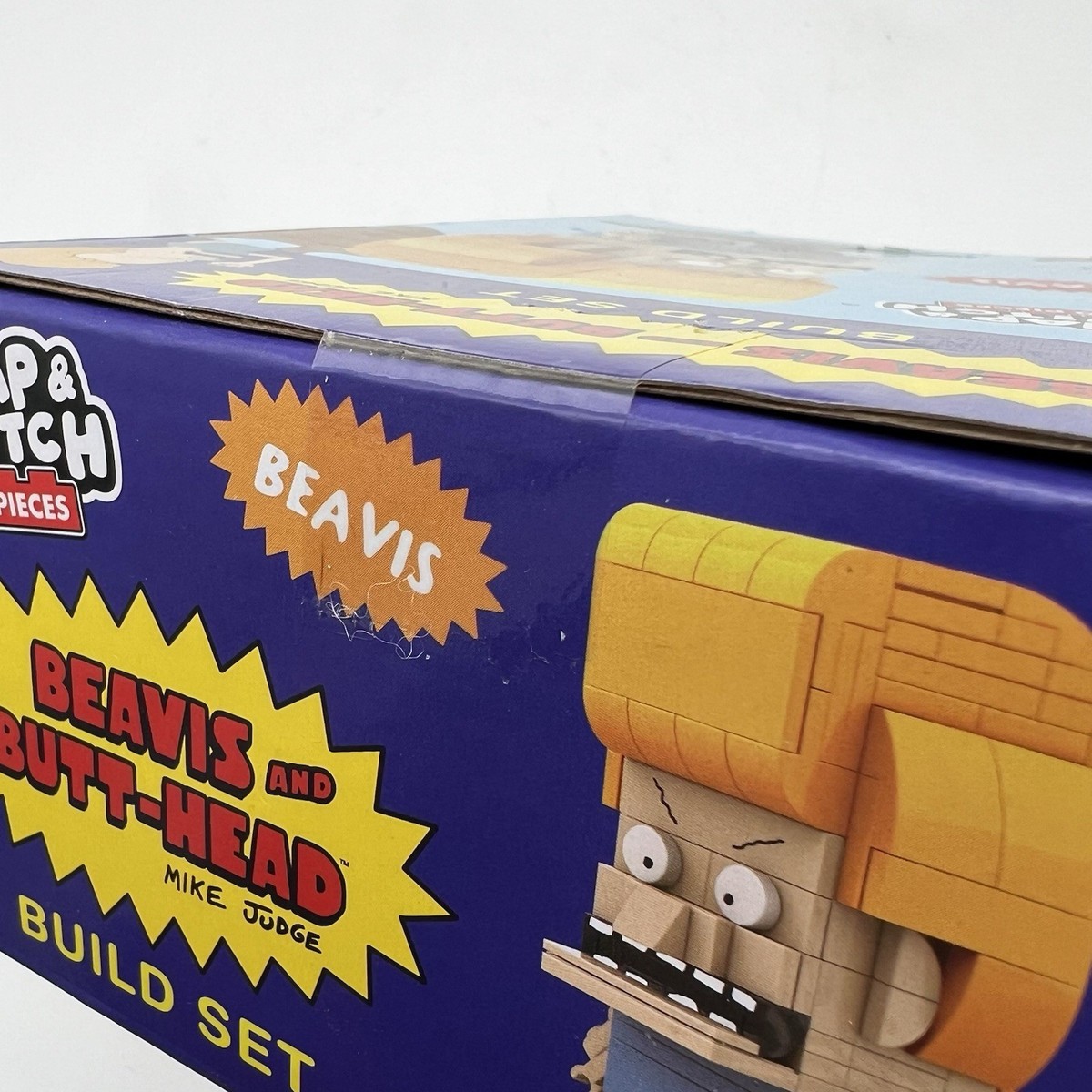 NEW! BEAVIS AND BUTT-HEAD - BEAVIS - Snap & Switch Build Set 130