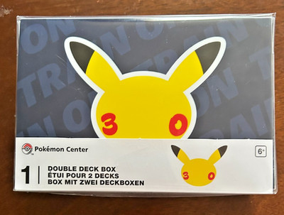 Pokemon Center TCG 30th Celebration Double Deck Box - Fast Shipping, New, Sealed