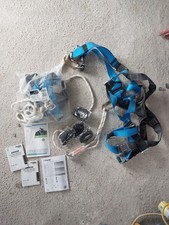 Two Heavy Duty Safety Harnesses Fall Arrest Mountaineering Protection Belts.