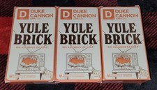 New DUKE CANNON YULE BRICK Big Ass Brick Of Soap Lot Of 3 - 10oz