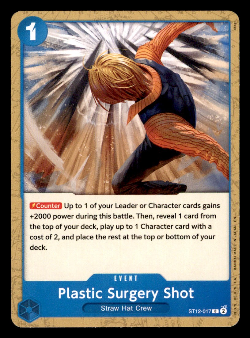 Plastic Surgery Shot (Pirate Foil) ST12-017 Premium Booster -The Best- Vol. 2