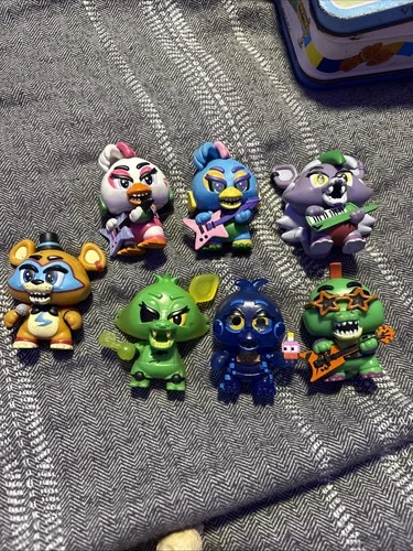 FNAF Figures Five Nights at Freddy's Collectible Lot of 7