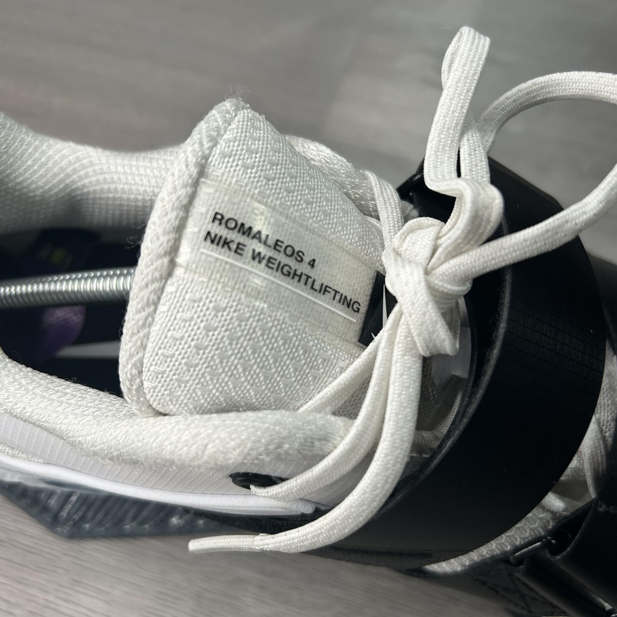 Size 14 - Nike Romaleos 4 White Black for sale online | eBay