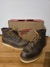 red wing heritage 8883 classic moc toe boots.