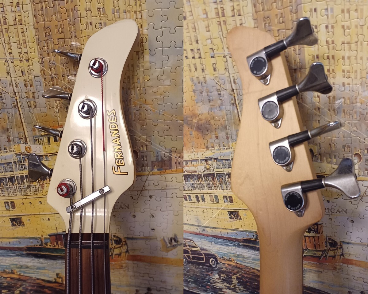 FERNANDES ホワイトエレキギター Fender Made in Japan Limited Stratocaster XII Olympic White