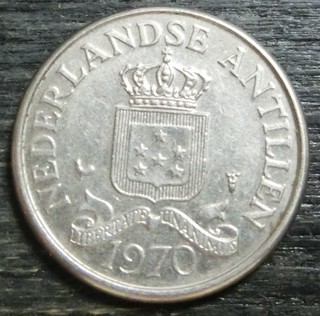 Niederländisch Antillen 25 Cents 1970