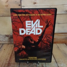 Evil Dead DVD Used 2013 Remake Horror Thriller Supernatural Gore Bloody