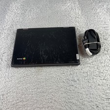 Lenovo Chromebook Black Laptop with Power Ada...