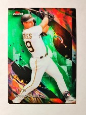 Nick Gonzales 2024 Topps Finest RC #106 Rookie GREEN REFRACTOR 19/35 Uncommon J6