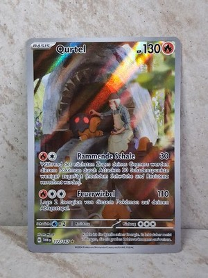 Qurtel 172/167 Maskerade im Zwielicht Pokémon Karte Deutsch Nesr Mint