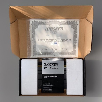 Kicker CX300.4 4-Channel Amplifier 300W RMS 713034059813| eBay
