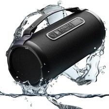 Wireless Bluetooth Speaker Water Resistant Long Range 300 Watt Rechargeable Boom