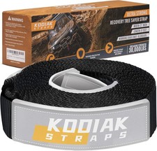 Tree Saver Winch Strap 8' x 3"   35,000 lbs Heavy Duty for Off-Road-8' feet